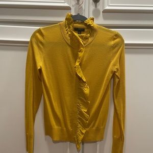Mustard yellow sweater pullover